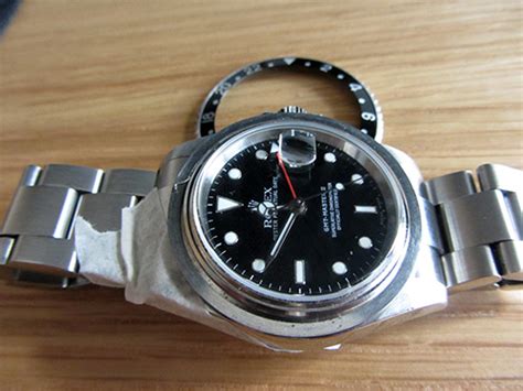 removing bezel rolex explorer ii|explorer 2 watch bezel replacement.